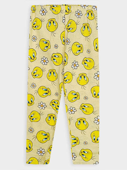 Girls Printed Pyjama Set