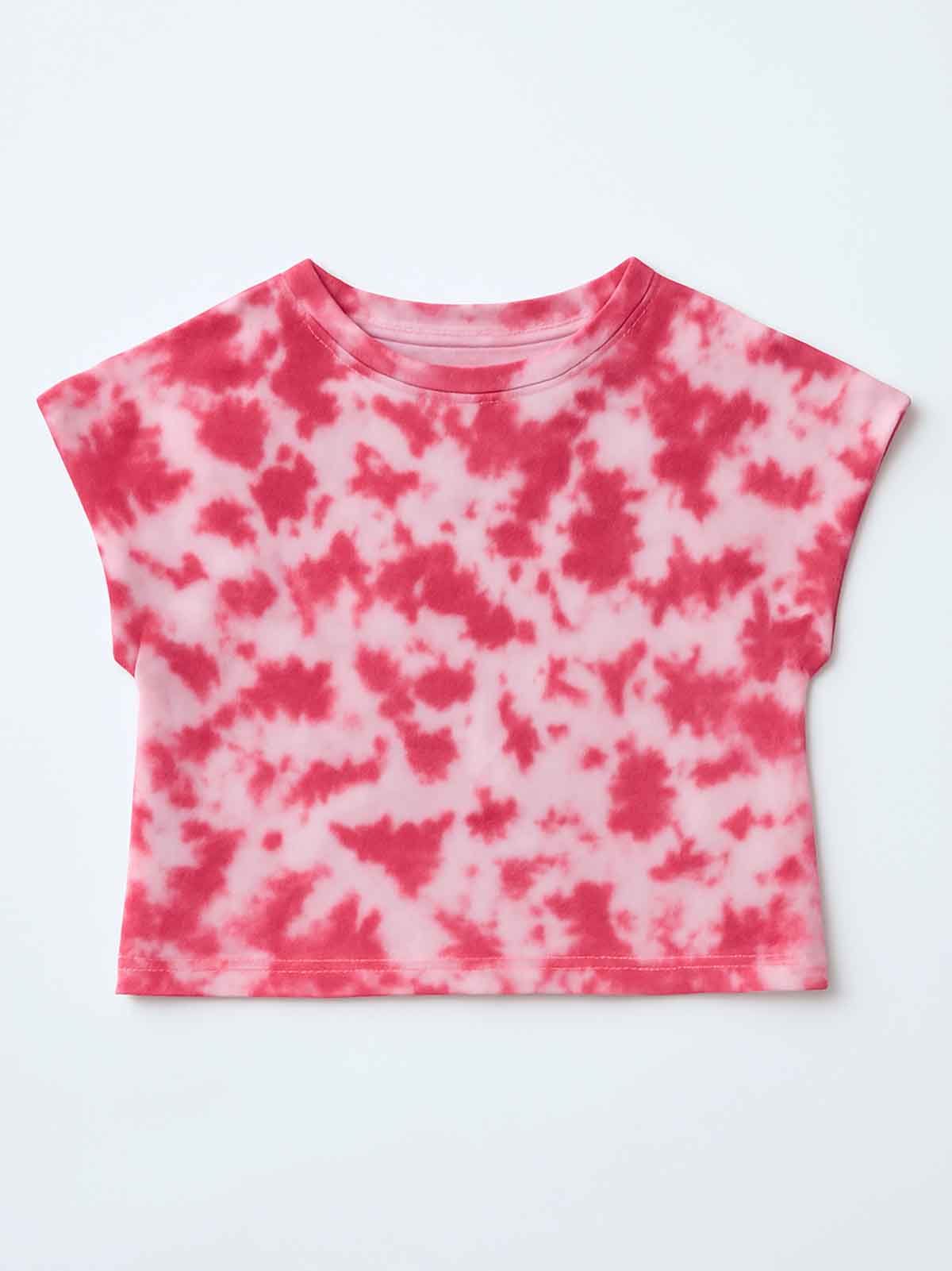 Girls Tie&Dye French Terry Top