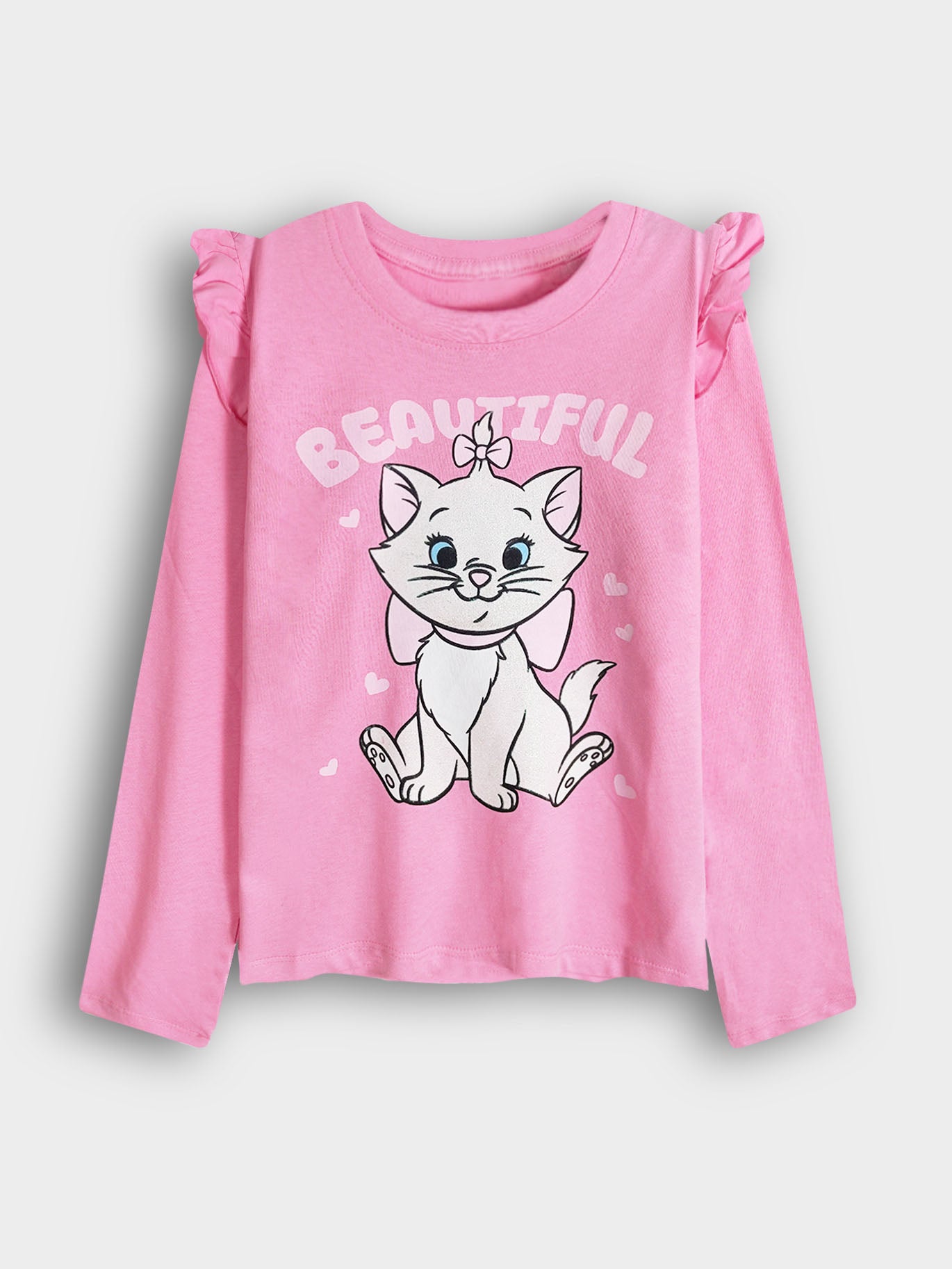 Girls Printed Full Sleeve Top