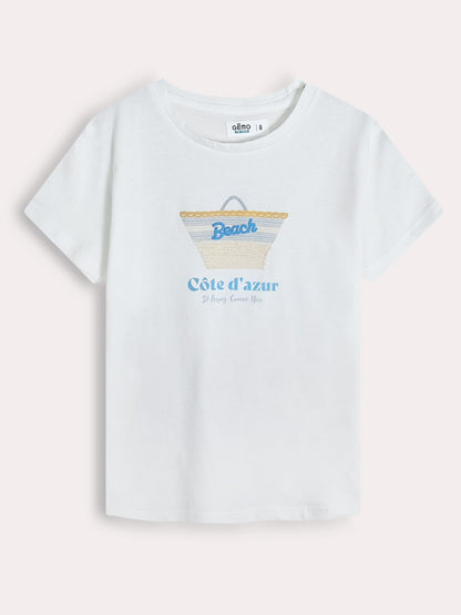 Girls Applique Top