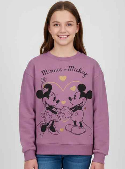 Girls French Terry Printed Pullover