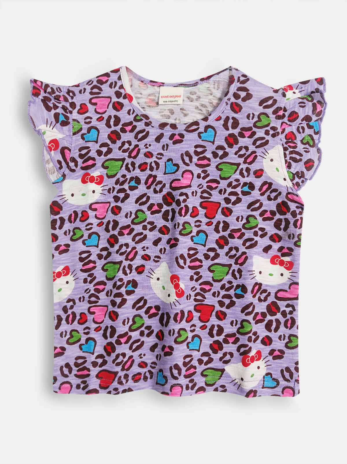 Girls AOP Shorts Set