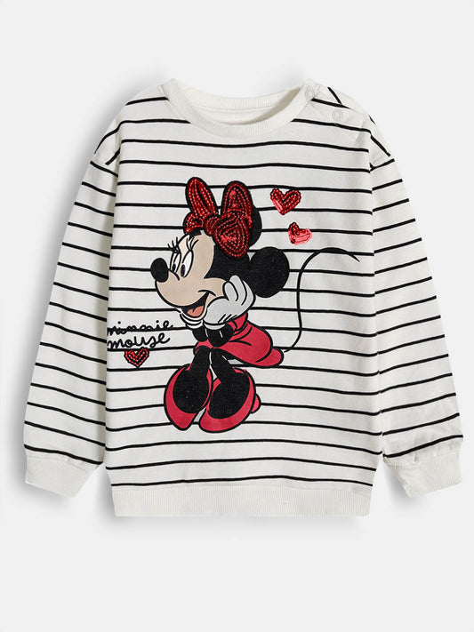 Girls Pullover Sweatshirt With Sequins
