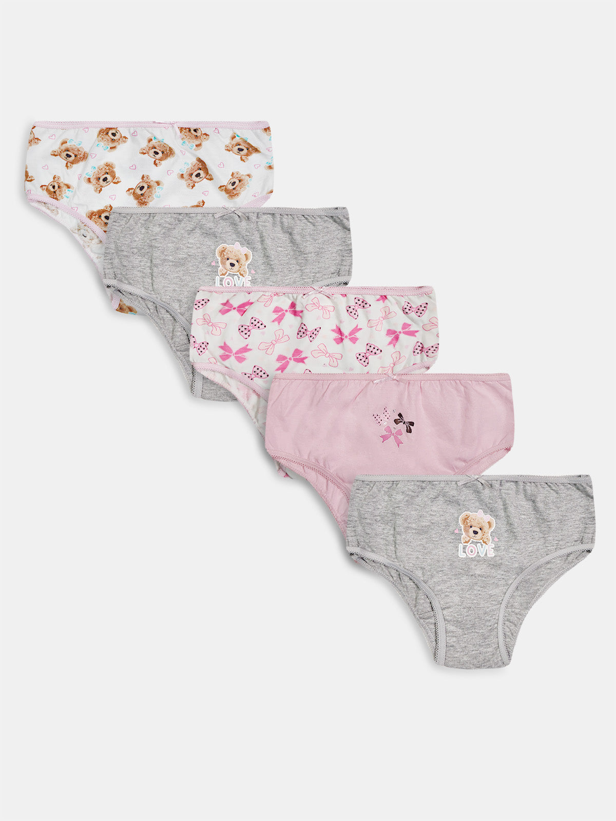 Girls Printed Briefs