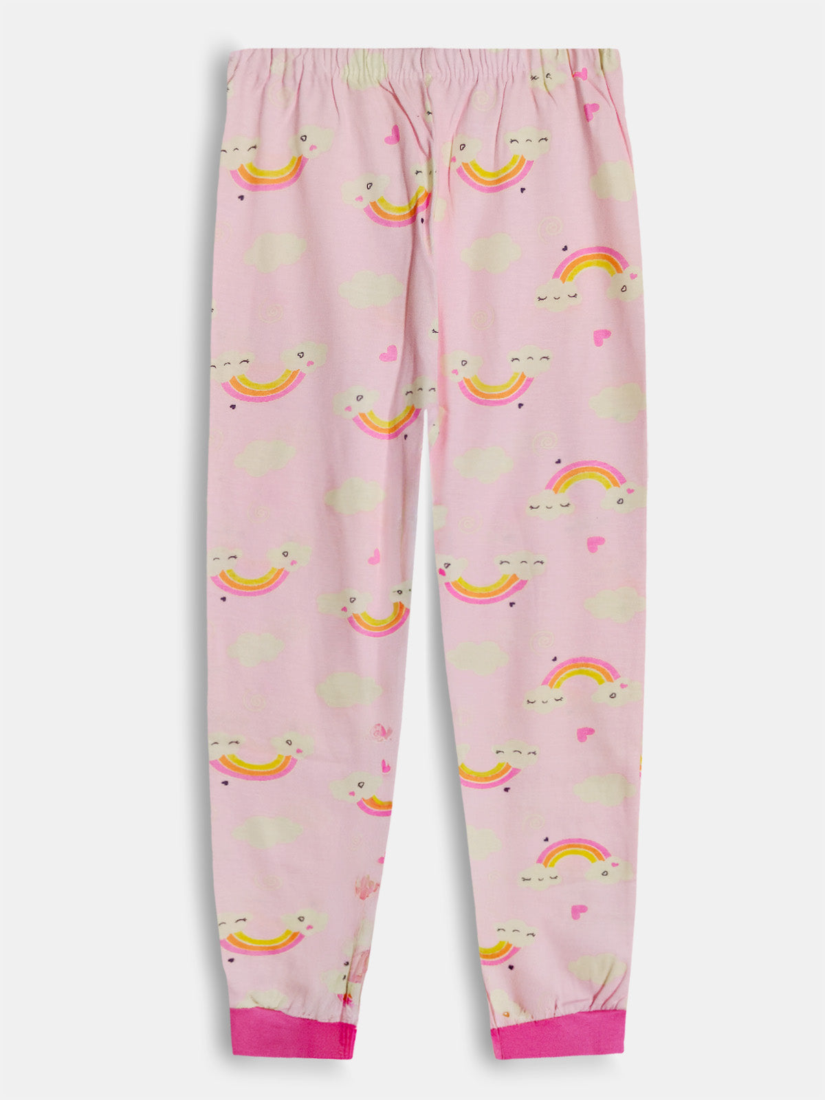 Girls Printed Pyjama Set