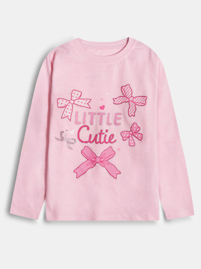 Girls Printed Pyjama Set