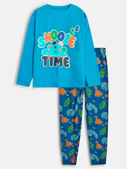 Girls Printed Pyjama Set