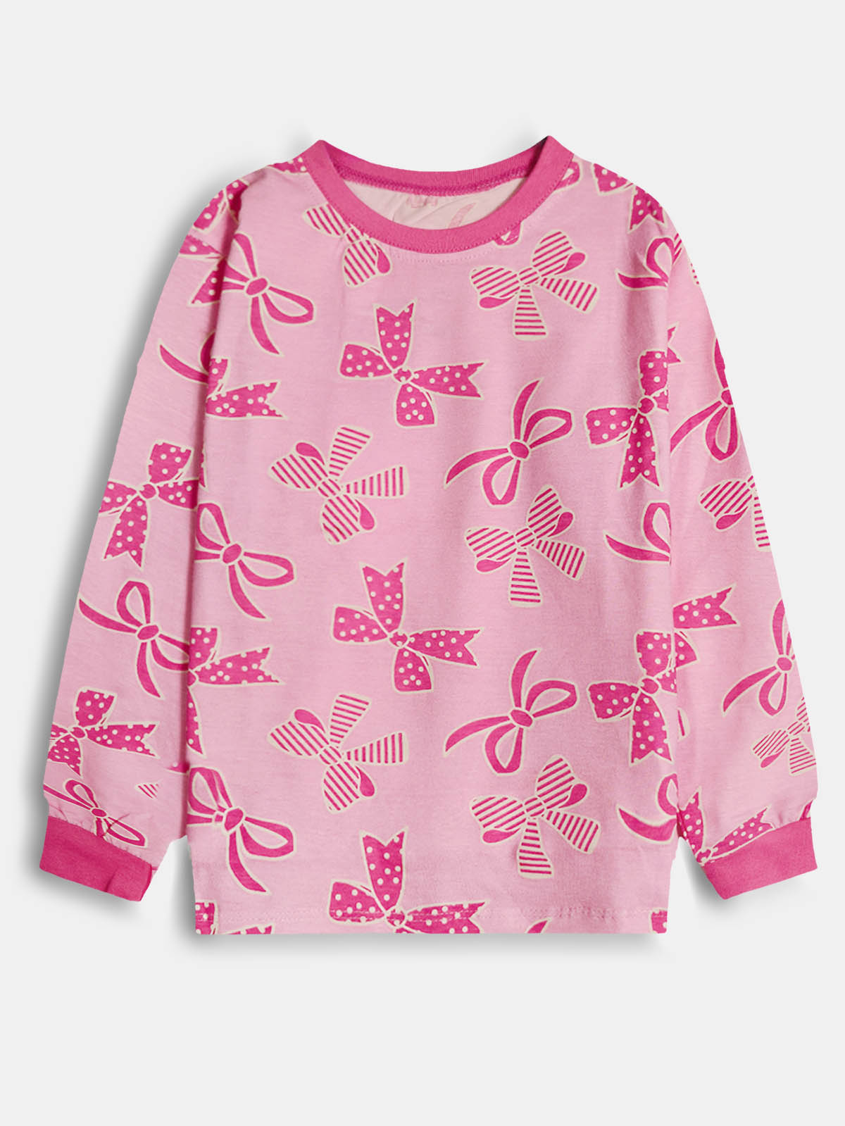 Girls Printed Pyjama Set