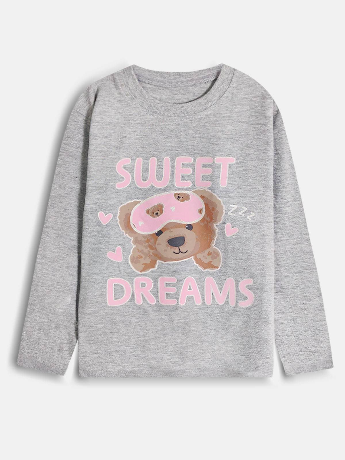 Girls Printed Pyjama Set