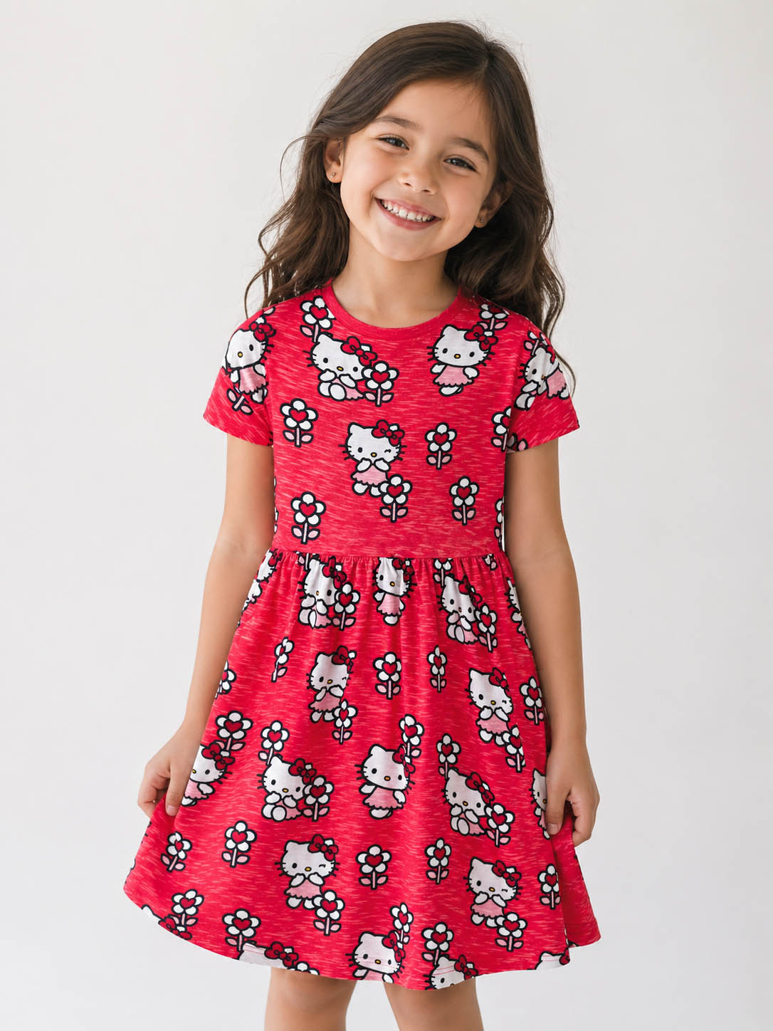 Girls Printed Dress