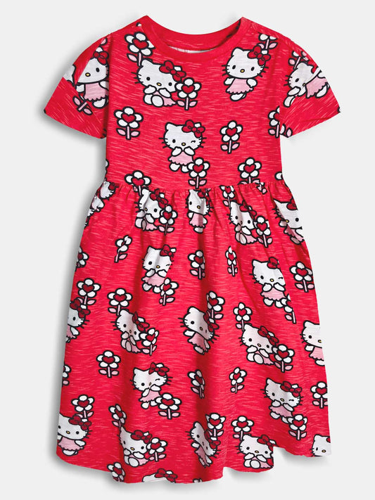 Girls Printed Dress