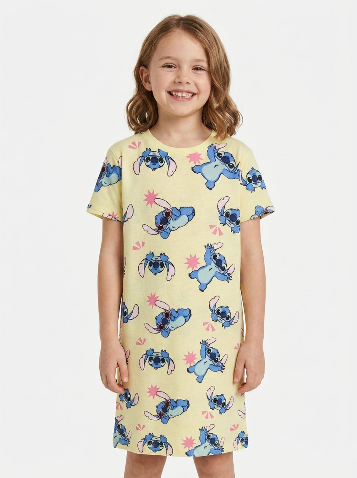 Girls Short Sleeve Night Shirt