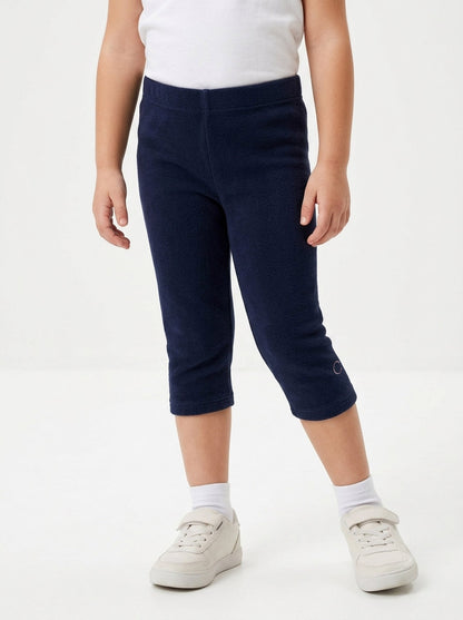 Girls Stretch Knit Capris