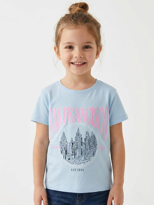 Girls Printed Top