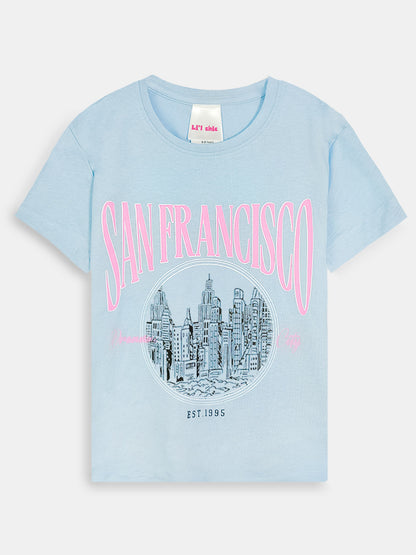 Girls Printed Top