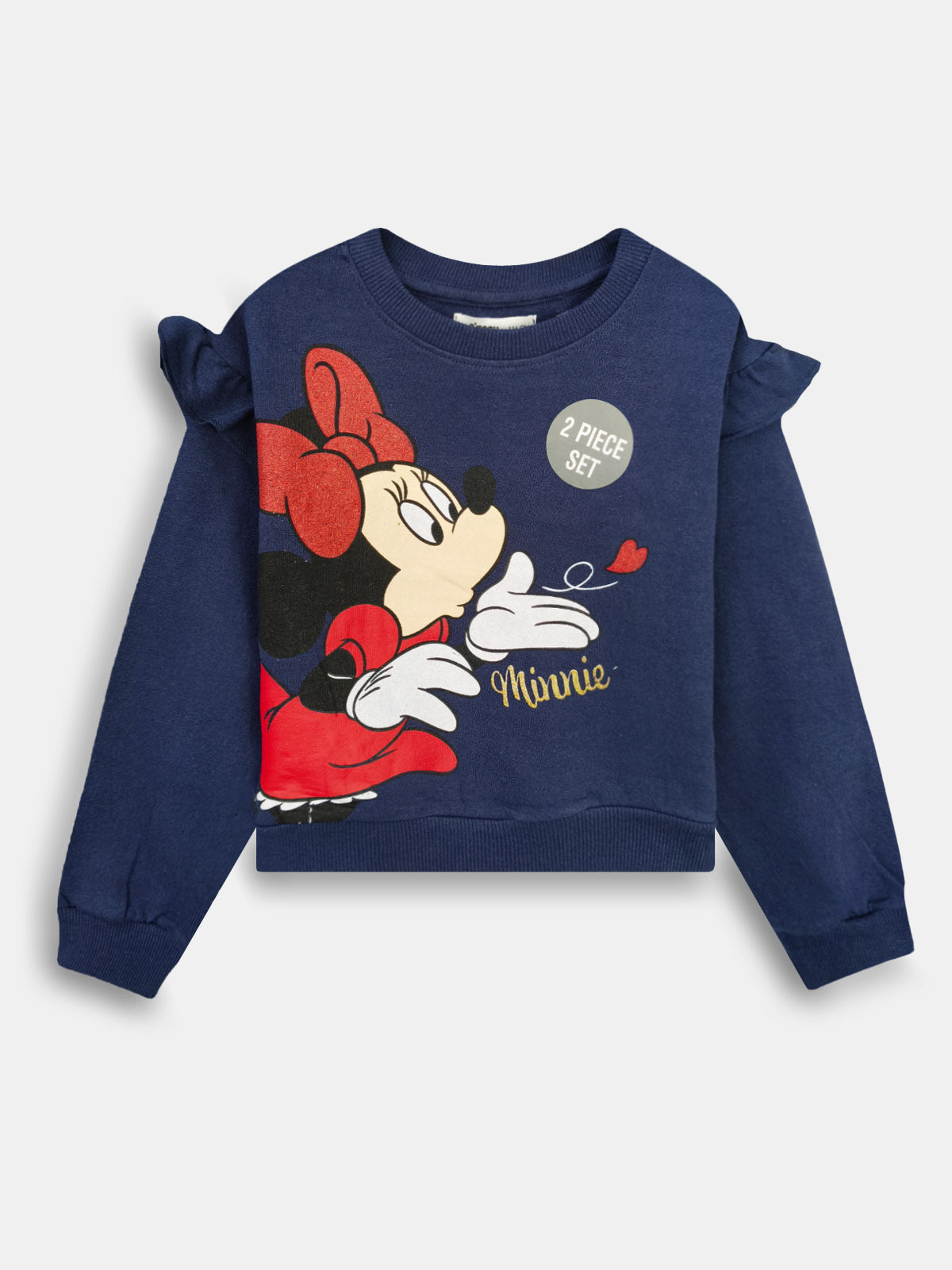 Girls Printed 2 Pc Set Sweatshirt n Legging