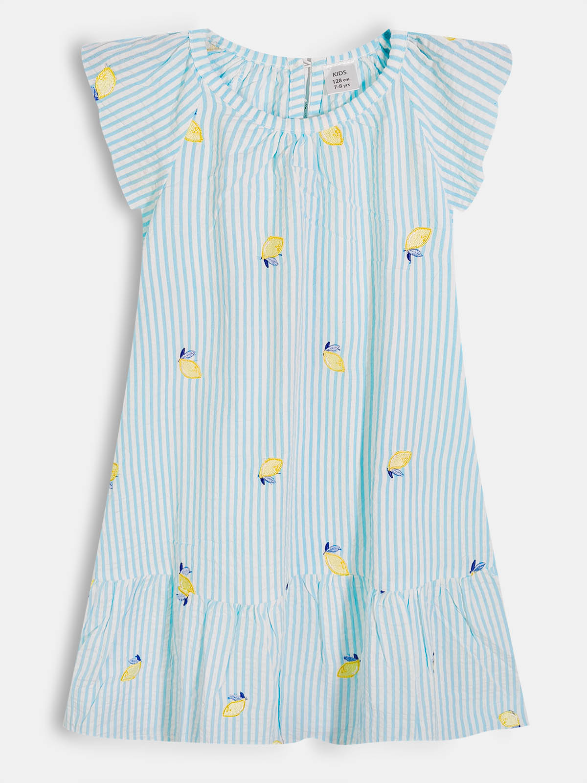 Girls Raglan Sleeve Woven Dress Mint