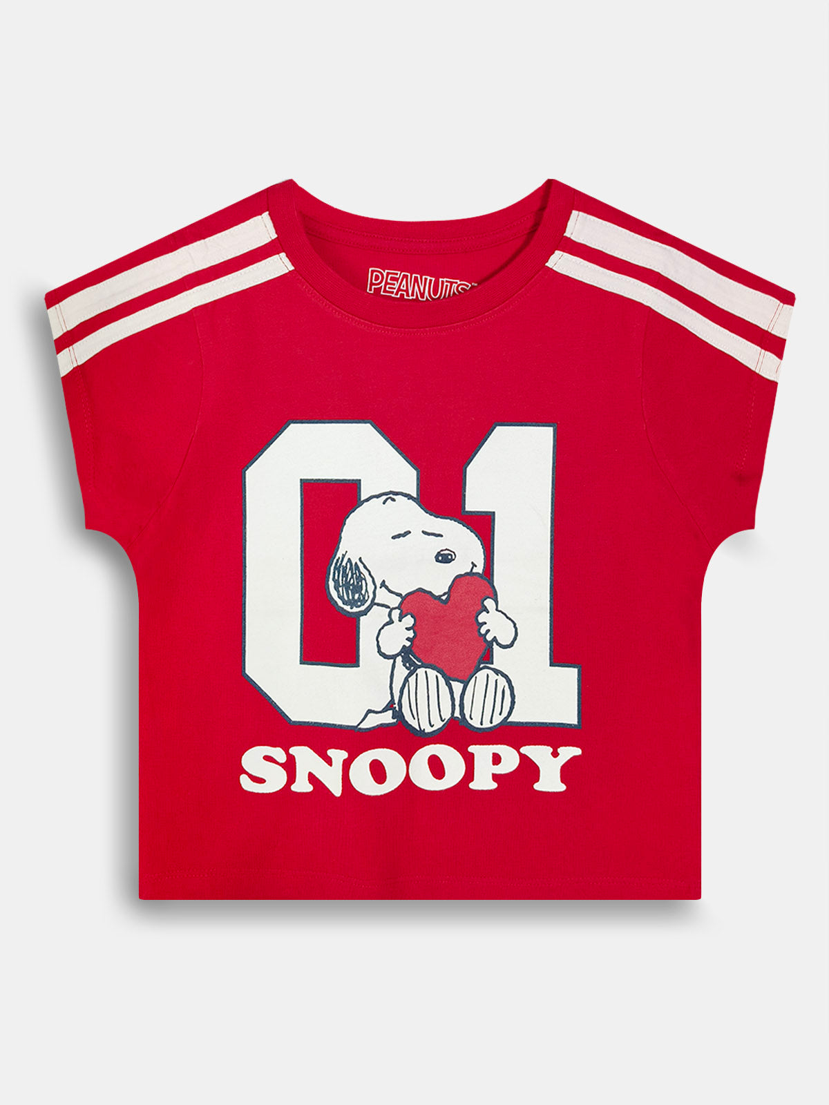 Older Girls Boxy Fit Stretch T-Shirt