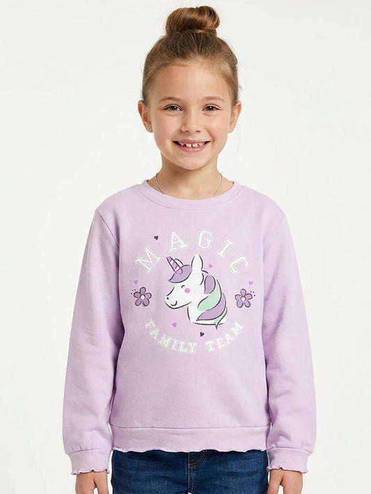 Girls Long Sleeve Pullover