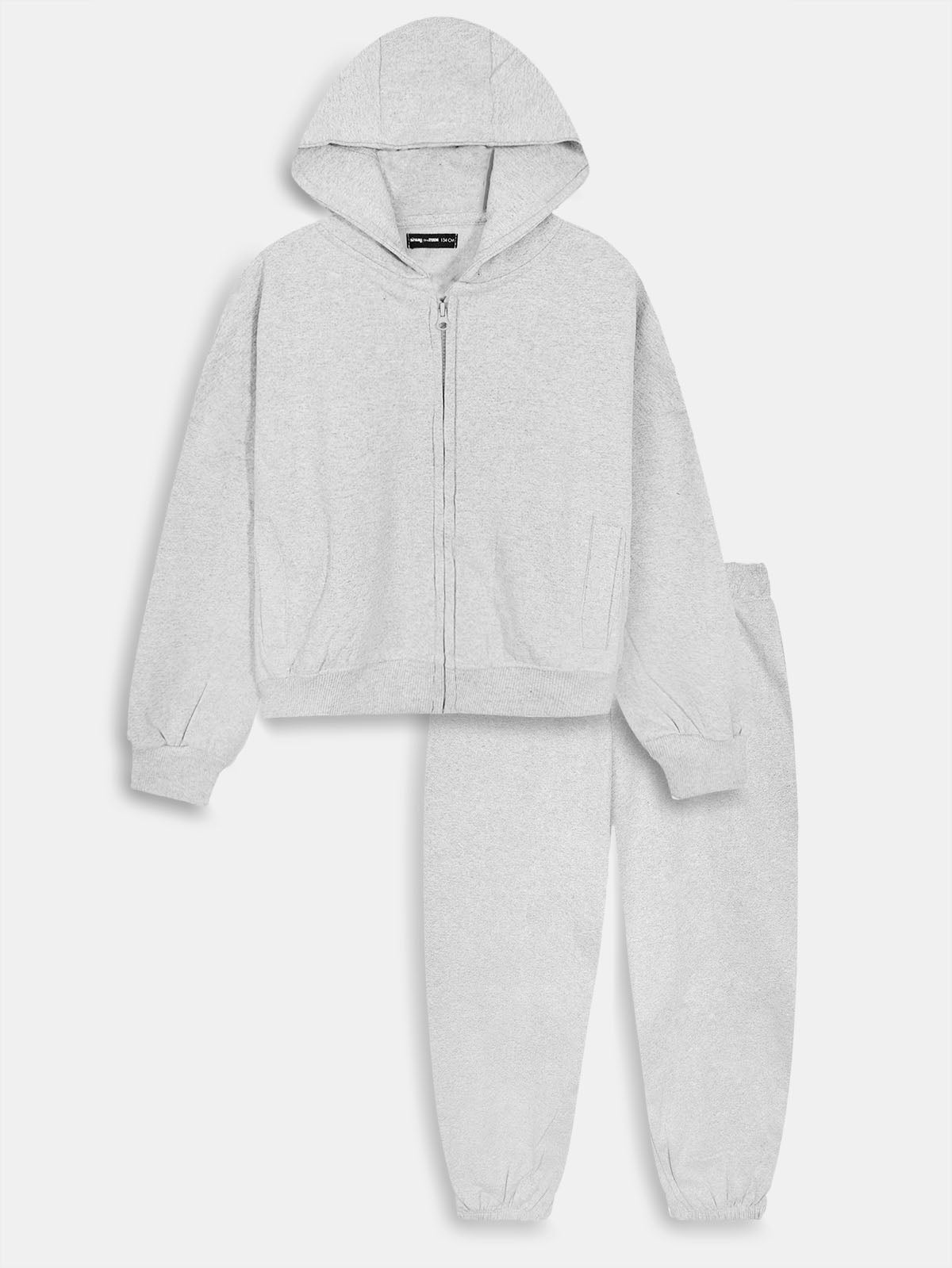 Girls Hooded Fullzipper Jogging Set