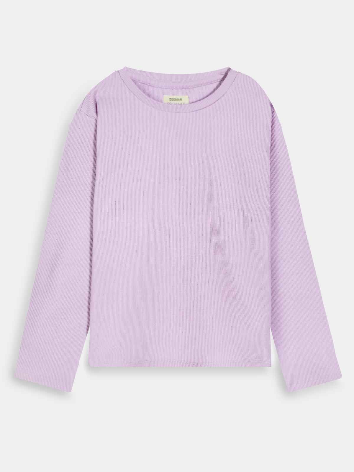 Girls Ribbed Co Ord Lilac Sets