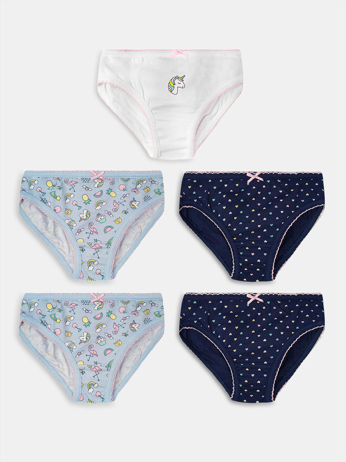 Girls 5-Pack Briefs