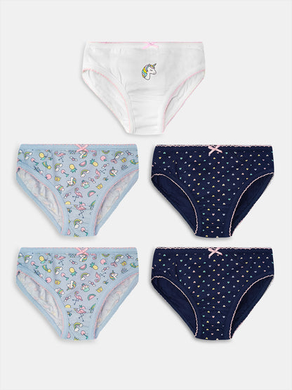 Girls 5-Pack Briefs