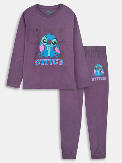 Girls Printed Pyjama Set