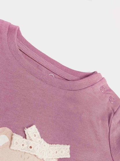 Baby Girls Long Sleeve Pink Top