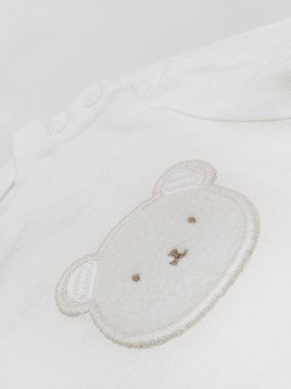 Baby Girls Long Sleeve White Top
