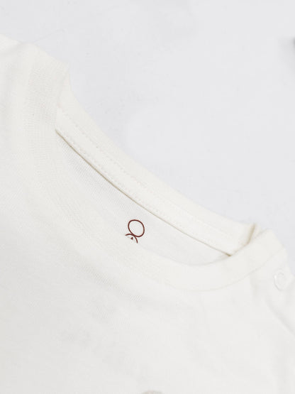 Baby Girls Long Sleeve White Top