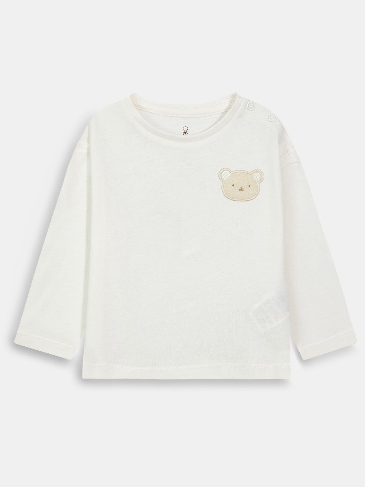 Baby Girls Long Sleeve White Top