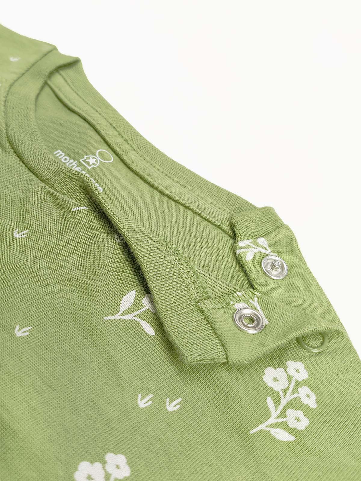 Baby Girls Long Sleeve Green Top