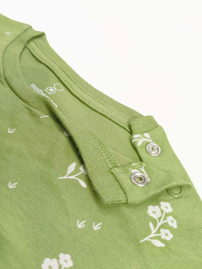 Baby Girls Long Sleeve Green Top