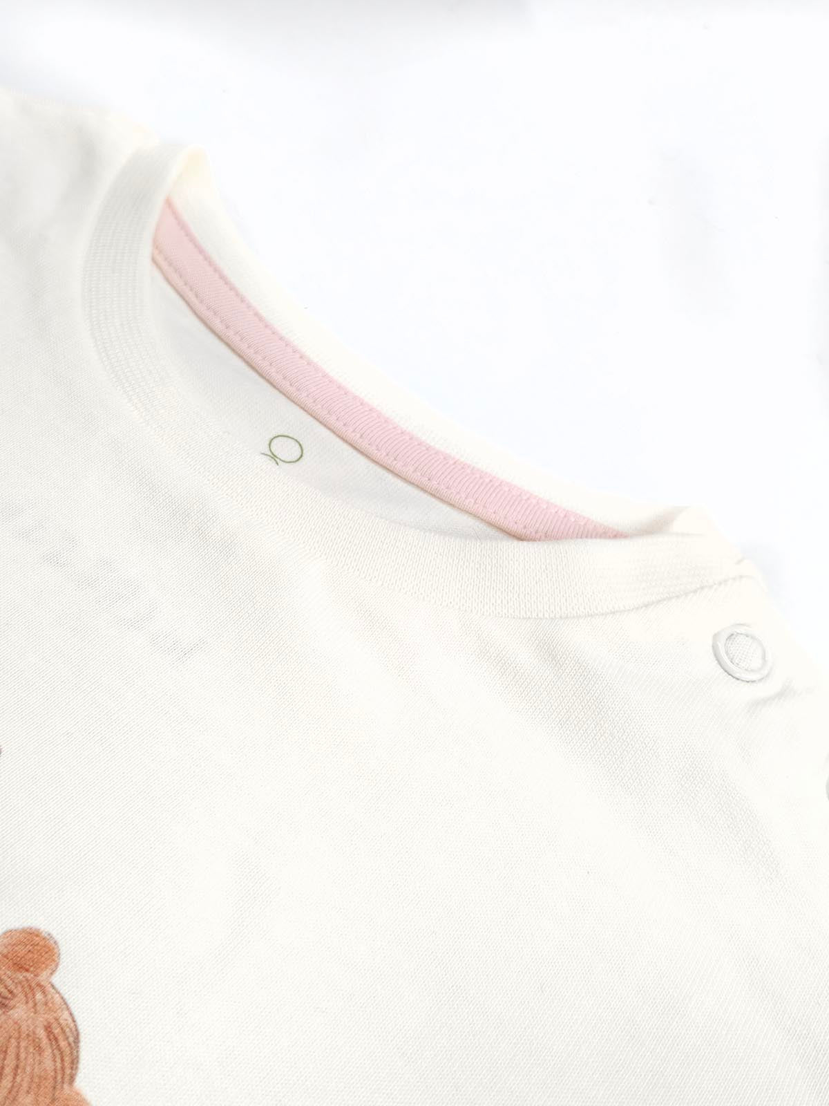 Baby Girls Long Sleeve White Top