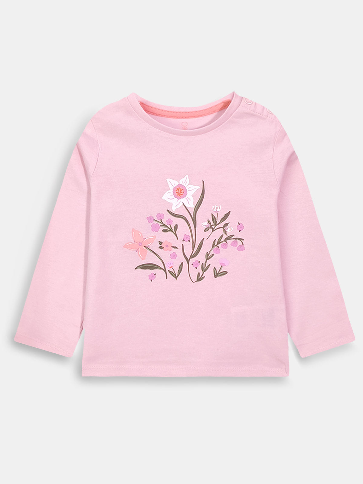 Baby Girls Pink Long Sleeve Top