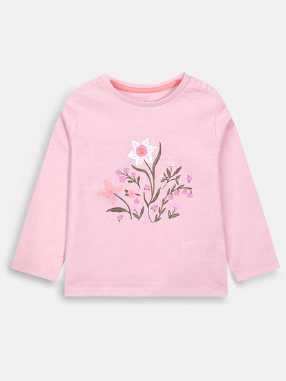 Baby Girls Pink Long Sleeve Top