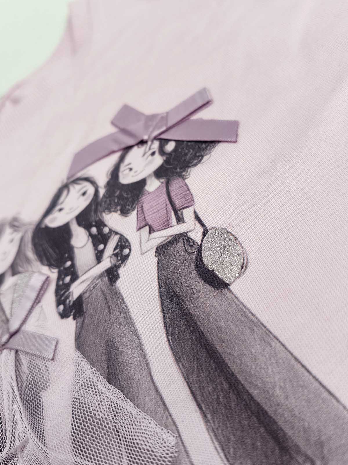 Girls Long Sleeve Pink Top