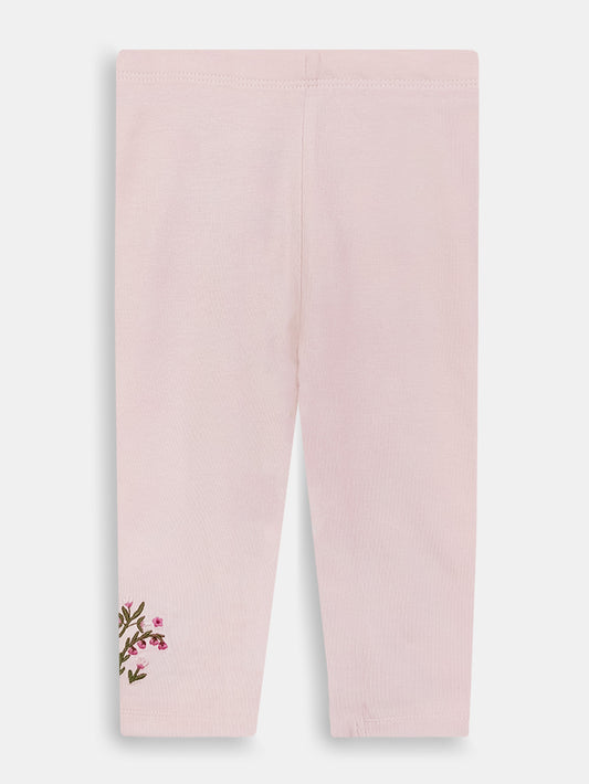 Baby Girls Stretch Pink Legging