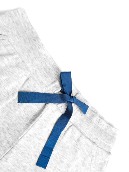 Girls Viscose Grey Shorty Set