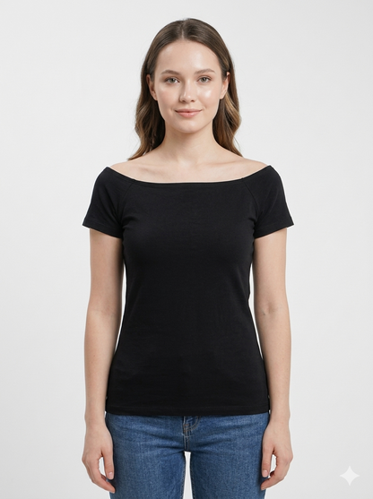 Ladies Stretch Raglan Sleeve Top
