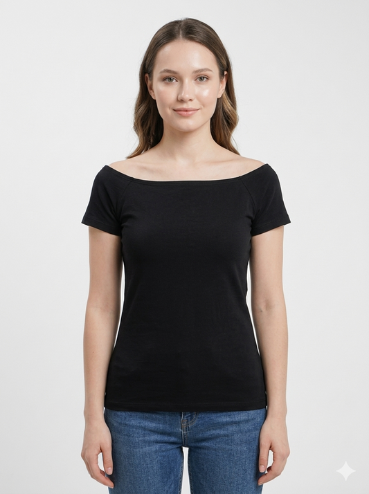 Ladies Stretch Raglan Sleeve Top