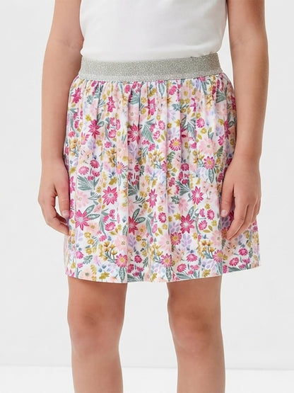 Girls Printed Knit Skirt