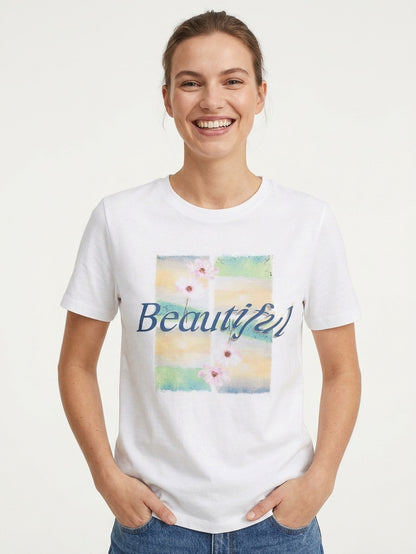 Ladies Printed T Shirt