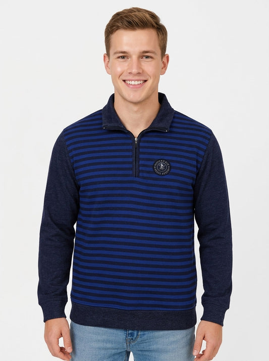 Mens Half Zipper Sweatshirt