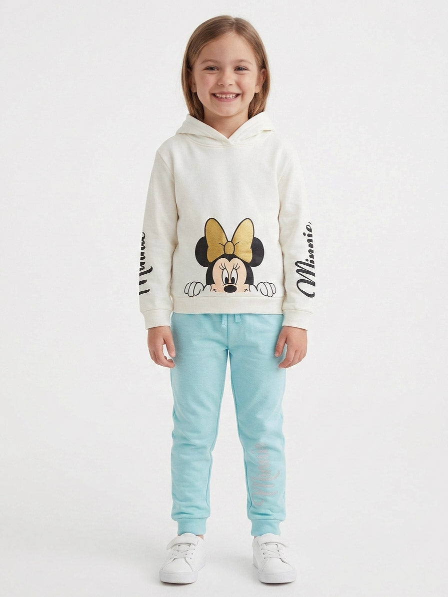 Girls Printed Jogging Set