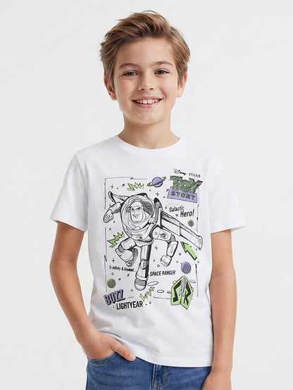 Boys White T Shirt