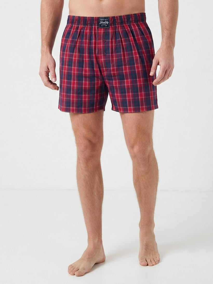 Mens Woven Boxer Shorts