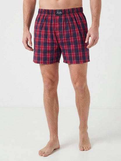 Mens Woven Boxer Shorts