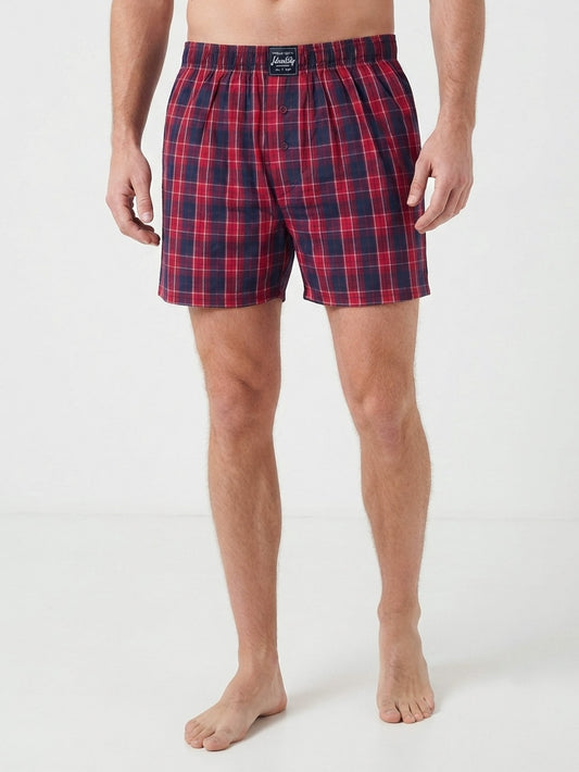 Mens Woven Boxer Shorts